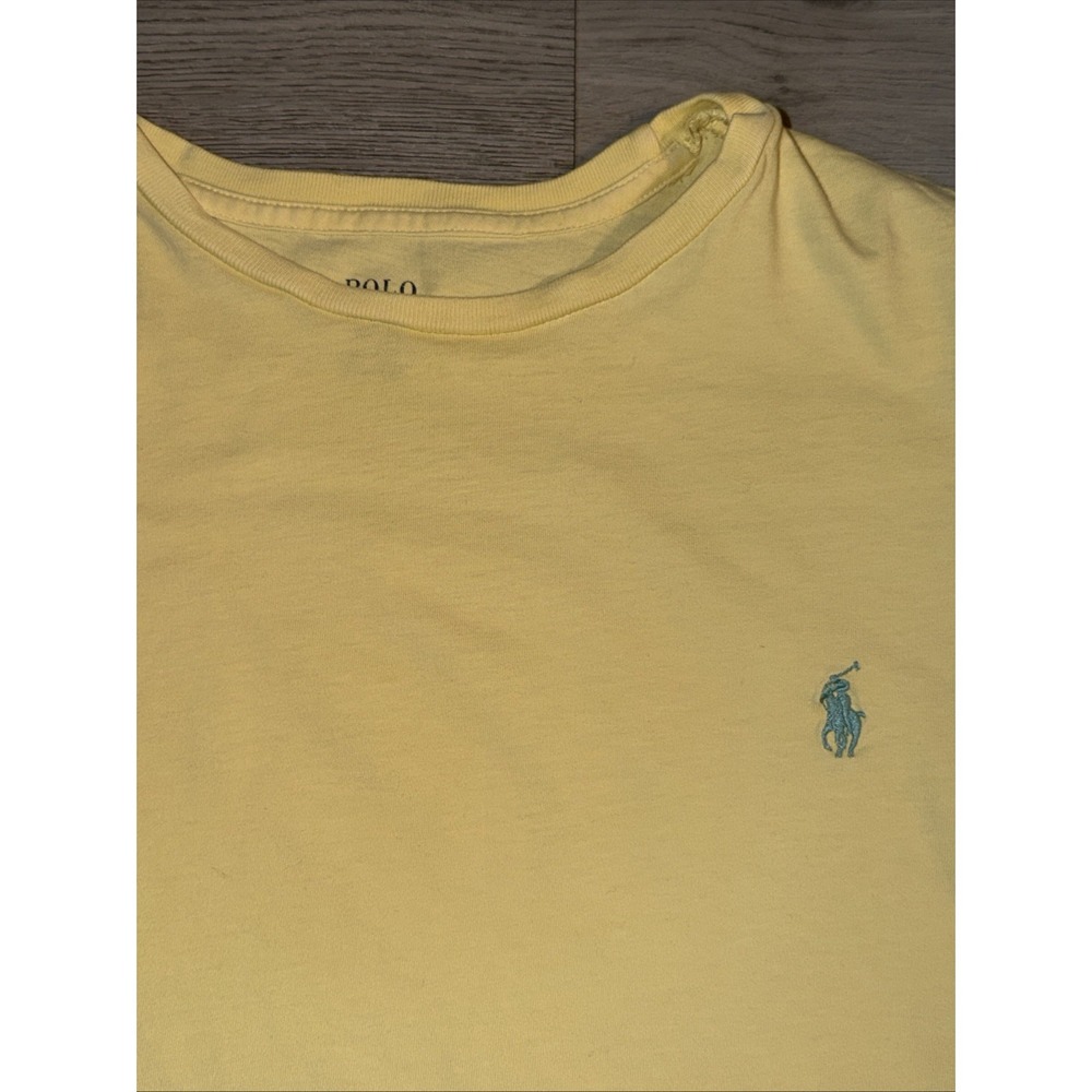 Polo Ralph Lauren Yellow Logo Tee XL